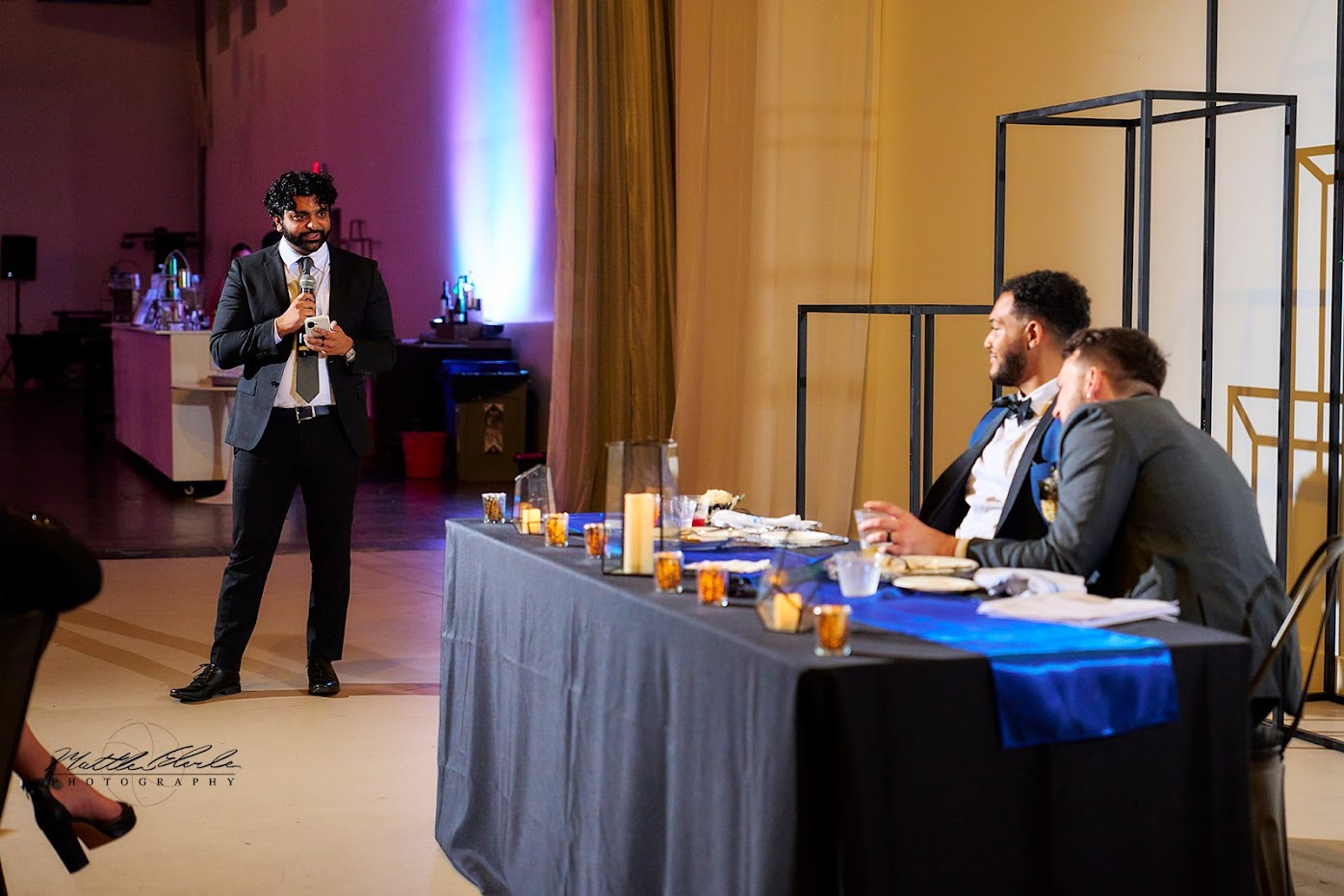 Neil standing with Hello Kitty