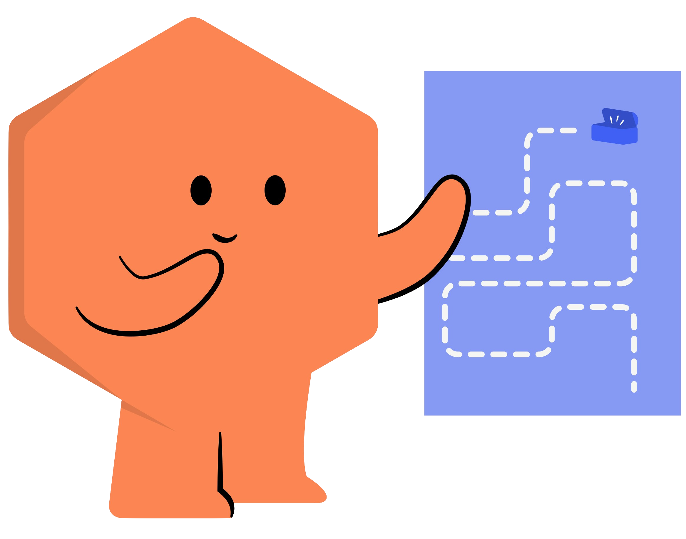 Monitor illustration