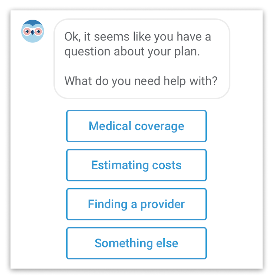 Usability test finding: show top 3 guesses